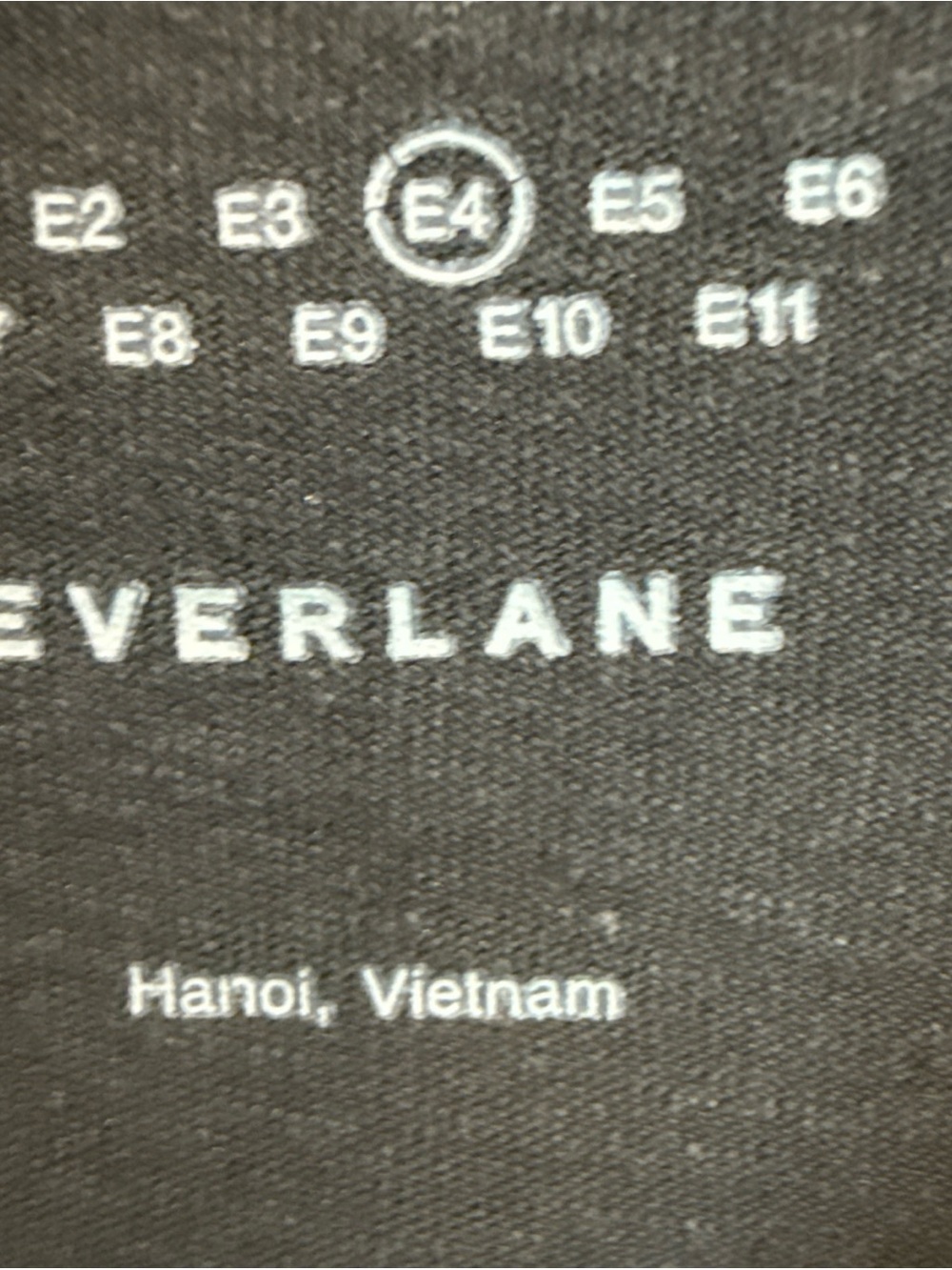 Everlane Black Short Sleeve Crew T-Shirt Unisex E4 - Picture 3 of 7